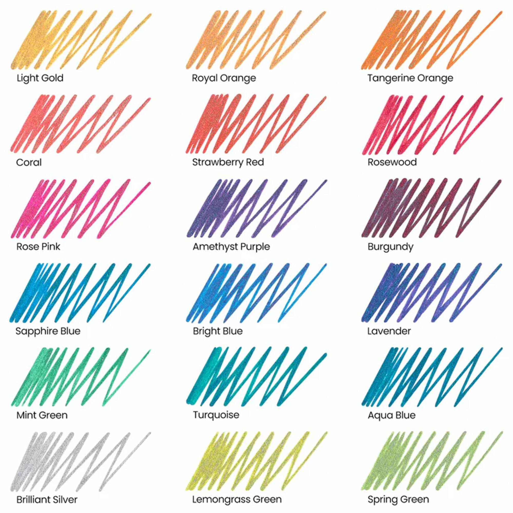 Arteza® 1mm Iridescent Super Glitter Gel Pens